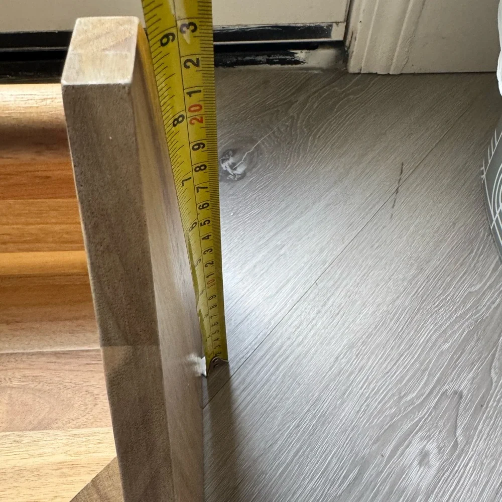 IKEA Skogsta wooden caddy tool storage